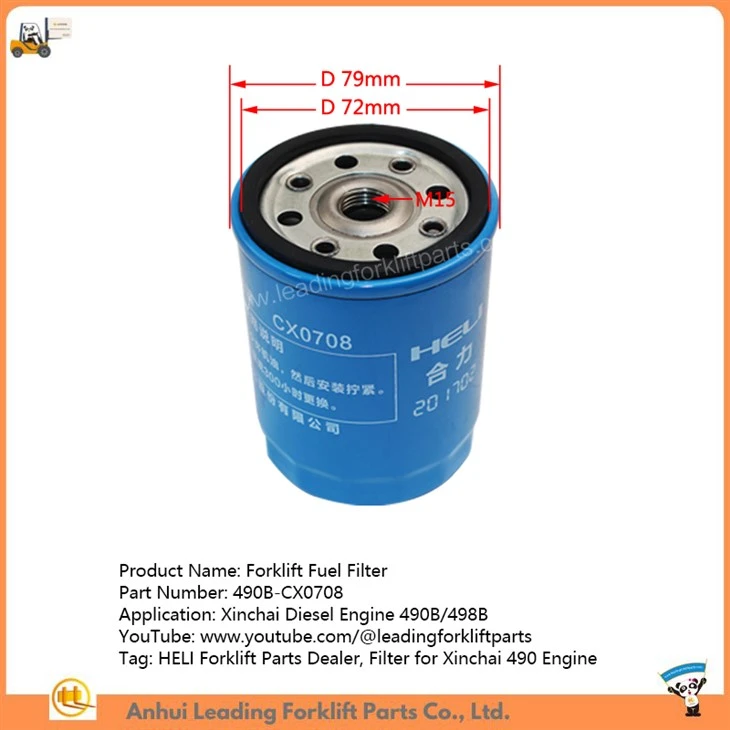 Filtro carburante per carrello elevatore