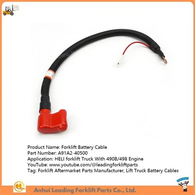 Cavo della batteria del carrello elevatore