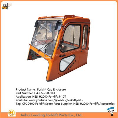 H43E5-70001KT|Copertura per cabina per carrello elevatore HELI|Cabina per carrello elevatore|CPCD100 Fornitore di pezzi di ricambio per carrelli elevatori