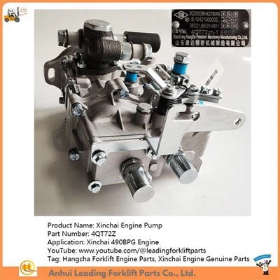 Carrello elevatore con pompa del carburante|Pompa di iniezione del carburante del motore|Xinchai 490BPG|Parti del motore del carrello elevatore Hangcha