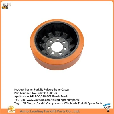 Ruota azionaria del carrello elettorale Heli|CQD16 Li-ion Reach Truck Parts|Caster poliuretano