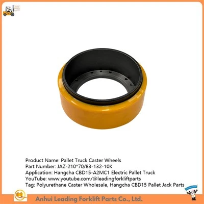 PALLET TRUCK DRIVERE RUILI|Carrello elevatore a ruote gustose|Caster poliuretano all'ingrosso|Hangcha CBD15 PALLET PALLET